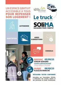 Le truck - SOLIHA Cantal