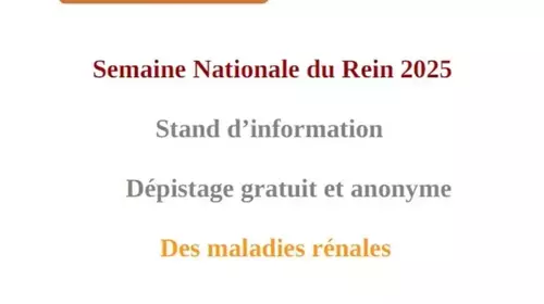 Semaine Nationale du Rein