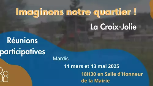 Réunion publique - Imaginons notre quartier