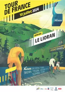 Arrivée Tour de France Lioran
