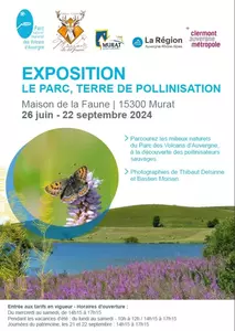 Vernissage de l'exposition Le Parc, terre de Pollinisation